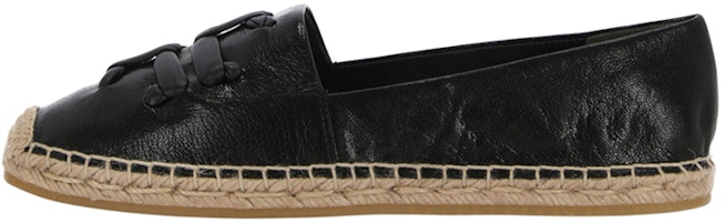 (Women) TORY BURCH Aline Slip-On Low-Top Flats 'Black Leather' 144042-004 (Women) TORY BURCH Aline Slip-On Low-Top Flats 'Black Leather' 144042-004