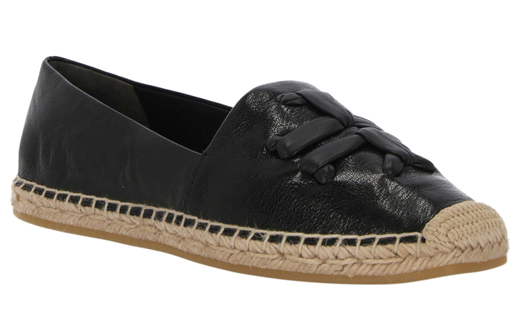 Order TORY BURCH Aline 皮革 套腳 低幫 平底鞋 女款 黑色