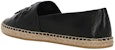 (W) TORY BURCH Aline Slip-On Low-Top Flats 'Kulit Hitam' 144042-004