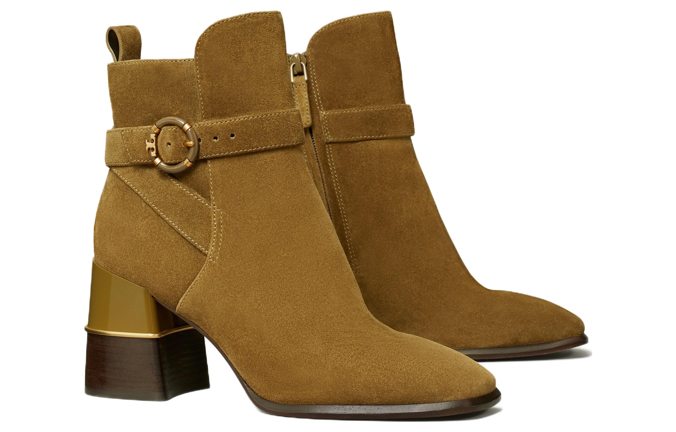 (W) TORY BURCH Ankle Boot 'Brown Buckle' 圖 2