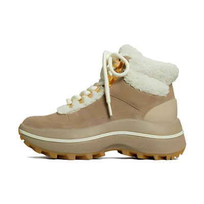 (W) TORY BURCH Ankle Boot 'Brown Lace-Up'