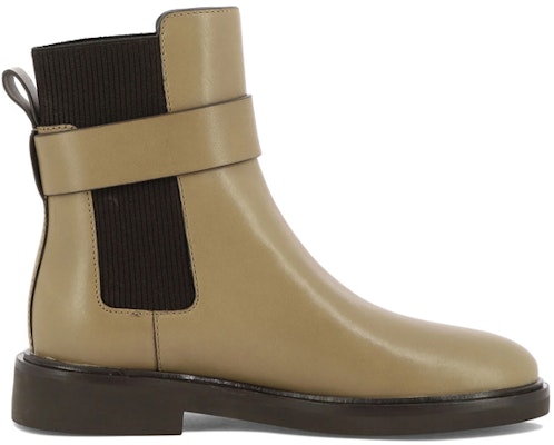(W) TORY BURCH Sepatu Boot Mata Kaki 'Coklat Muda Gesper' 152831-200 Order (W) TORY BURCH Sepatu Boot Mata Kaki 'Coklat Muda Gesper' 152831-200