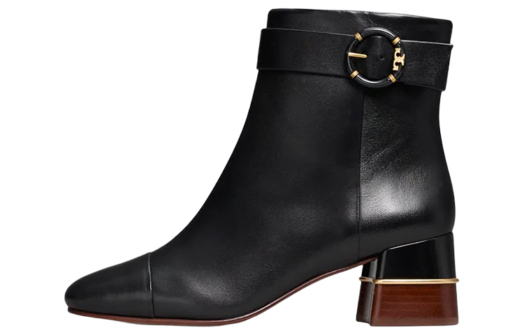 Buy (W) TORY BURCH Sepatu Bot Tumit Rendah Hitam 86858-006