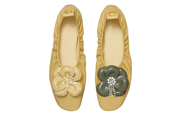 (W) TORY BURCH Ballet 'Yellow Napa Leather' 圖 3