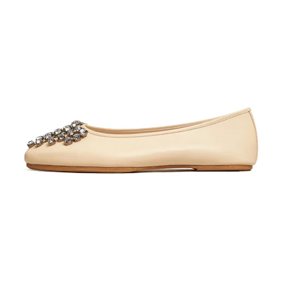 (W) TORY BURCH Ballet Flat 'Beige'