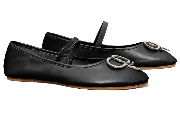 (W) TORY BURCH Ballet Flat 'Black' 圖 2