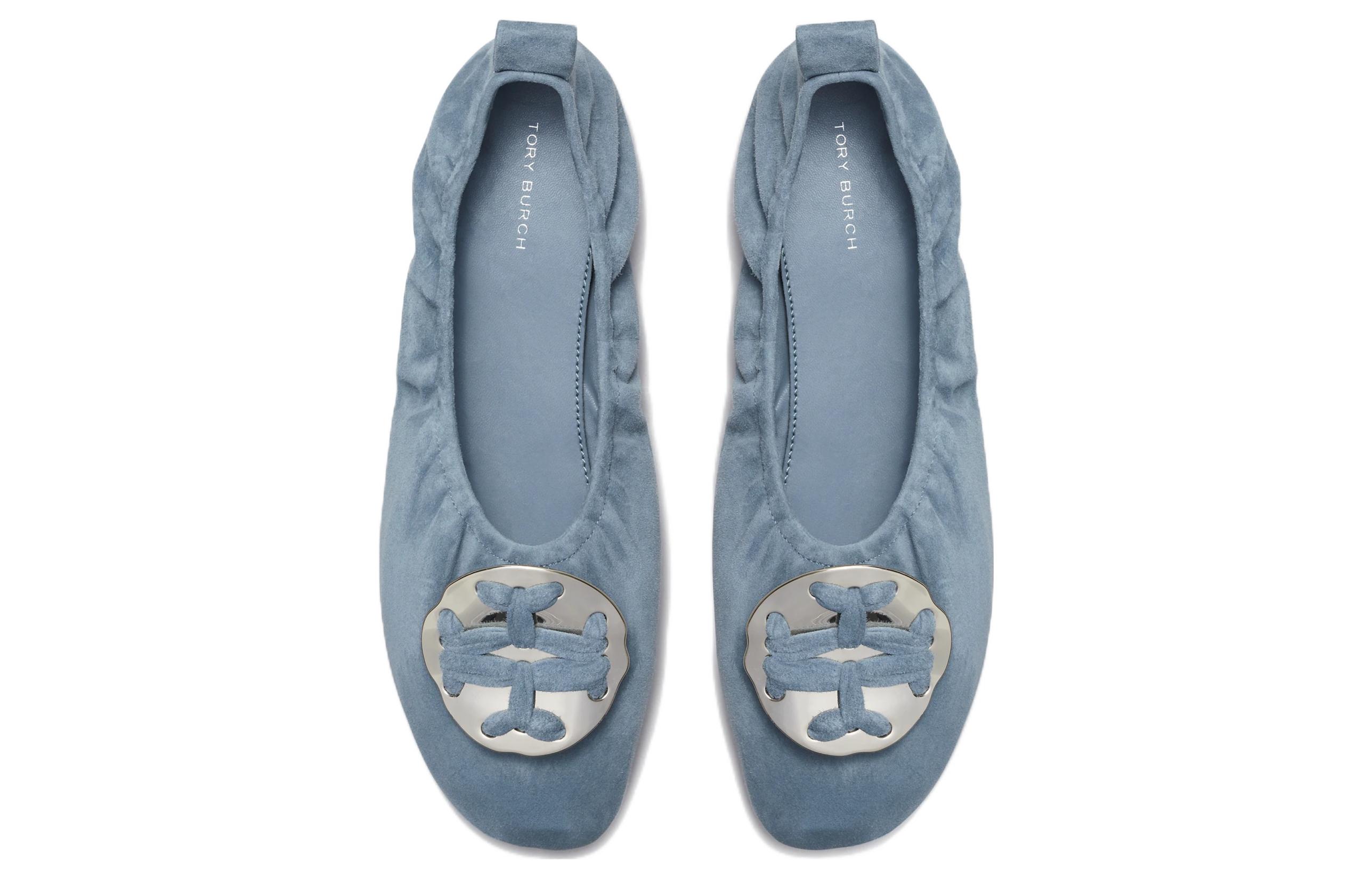 (W) TORY BURCH Ballet Flat 'Blue Leather' 圖 4