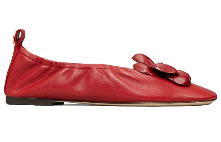 (W) TORY BURCH Ballet Flat 'Elegant Red Floral' 圖 2