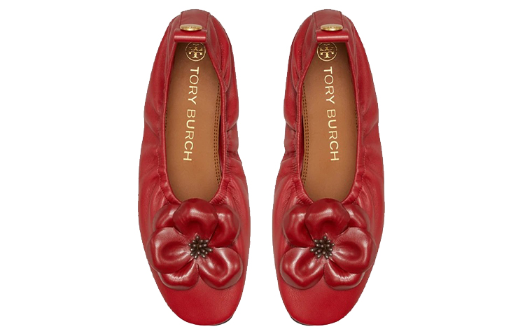 (W) TORY BURCH Ballet Flat 'Elegant Red Floral' 圖 4