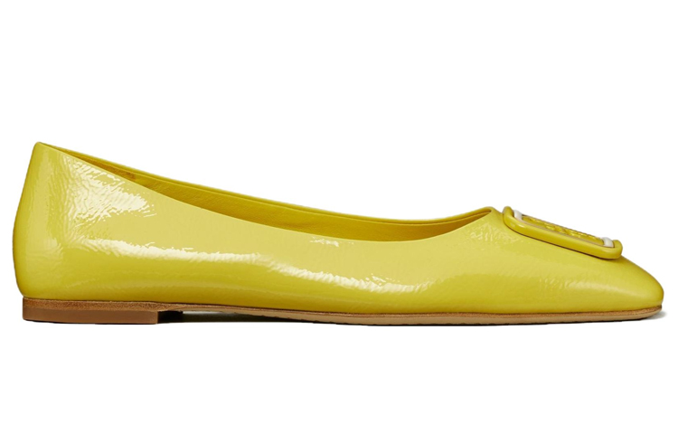 (W) TORY BURCH Ballet Flat 'Patent Yellow CMFT' 圖 2