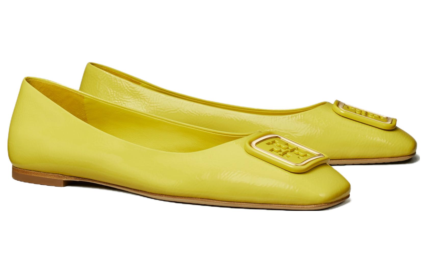 (W) TORY BURCH Ballet Flat 'Patent Yellow CMFT' 圖 3