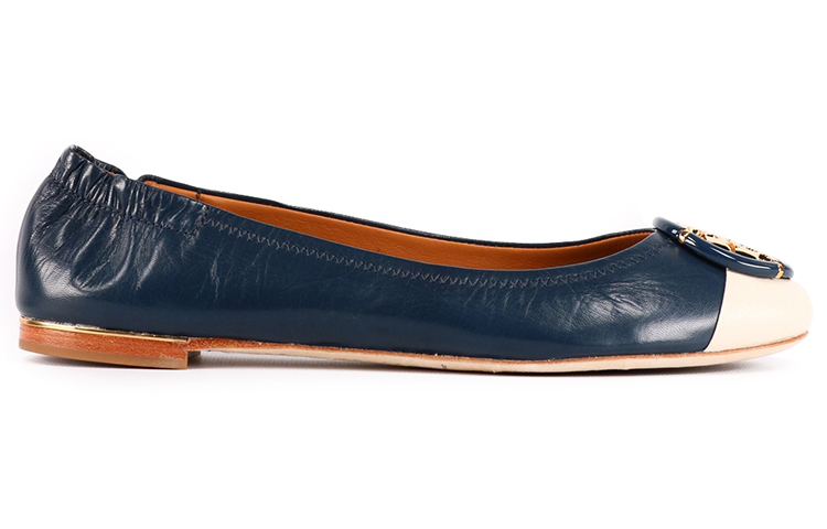 (W) TORY BURCH Ballet Flat 'Simplified Casual Blue and White' 圖 2