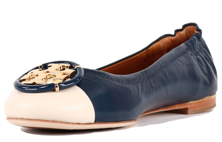 (W) TORY BURCH Ballet Flat 'Simplified Casual Blue and White' 圖 3