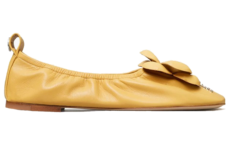 (W) TORY BURCH Ballet Flat 'Yellow Floral' 圖 2