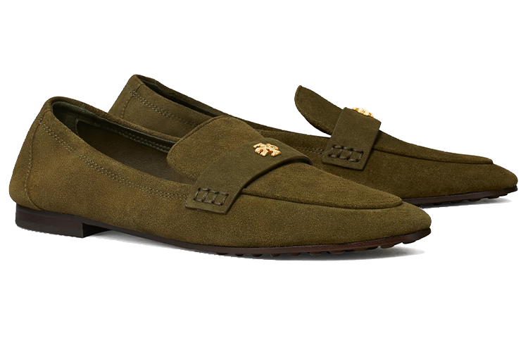 Lookbook (W) TORY BURCH Sepatu Ballet Loafer 'Hijau Tua' 87258-325