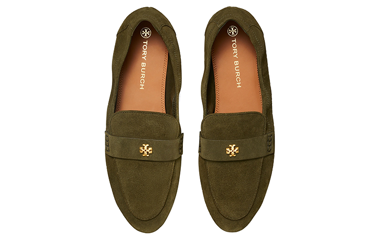 Shop (W) TORY BURCH Sepatu Ballet Loafer 'Hijau Tua' 87258-325