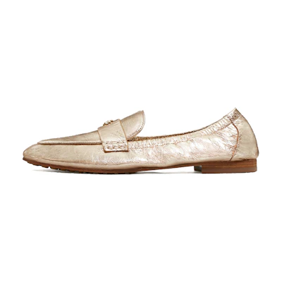 (W) TORY BURCH Ballet Flat Loafer 'Gold'