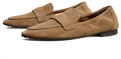Lookbook (W) TORY BURCH Sepatu Ballet Flat Loafer 'Khaki' 87258-037