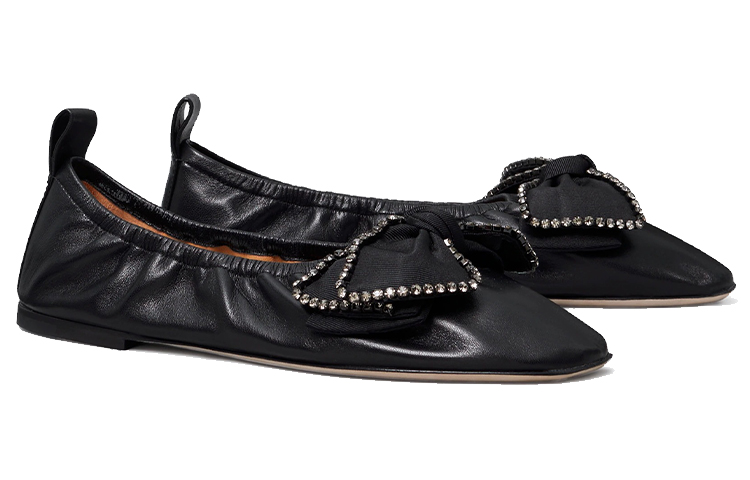 (W) TORY BURCH Ballet Flats 'Black' 圖 3