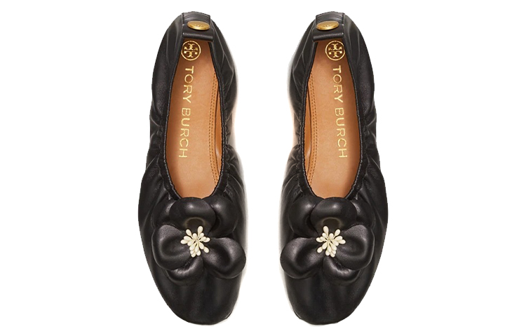 (W) TORY BURCH Ballet Flats 'Black Floral' 圖 5
