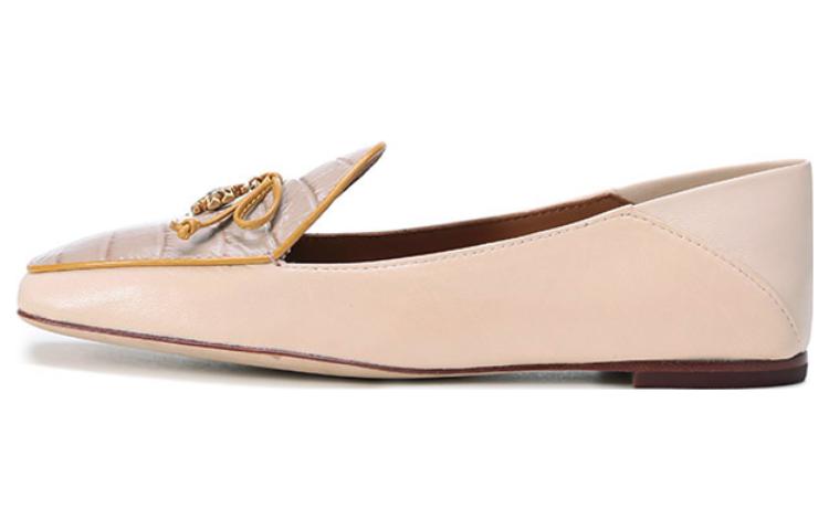 (Women) TORY BURCH Ballet Flats 'Cream Taupe Bow' 87142-100