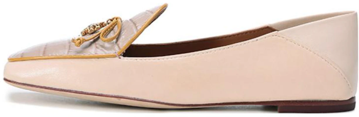 (W) TORY BURCH Sepatu Balet 'Cream Taupe Bow' 87142-100 Buy (W) TORY BURCH Sepatu Balet 'Cream Taupe Bow' 87142-100