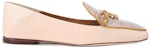 (W) TORY BURCH Ballet Flats 'Krim Taupe Bow' 87142-100