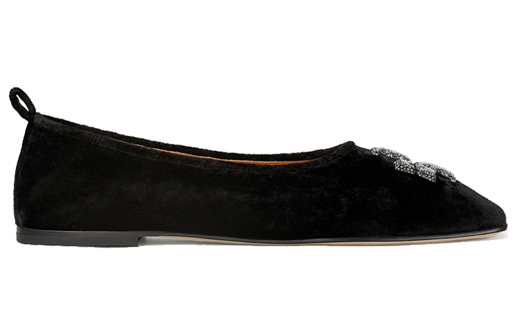 (W) TORY BURCH Ballet Flats 'Crystal Black' 圖 2
