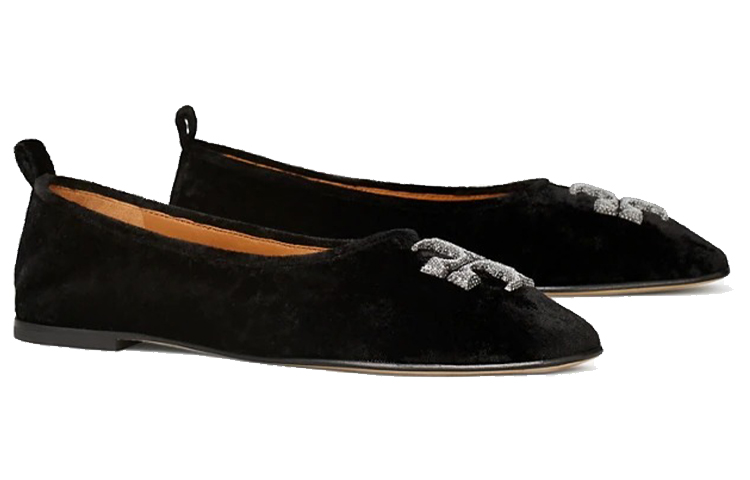 (W) TORY BURCH Ballet Flats 'Crystal Black' 圖 3