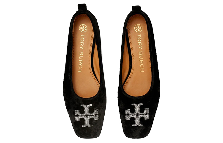 (W) TORY BURCH Ballet Flats 'Crystal Black' 圖 4
