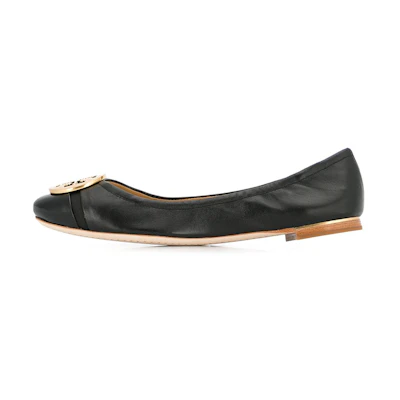 (W) TORY BURCH Ballet Flats 'Logo Black'