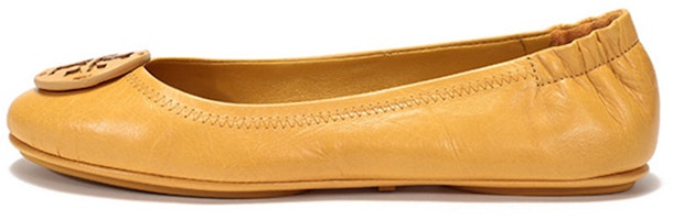(Women) TORY BURCH Ballet Flats 'Mustard Yellow' 79520-700 (Women) TORY BURCH Ballet Flats 'Mustard Yellow' 79520-700