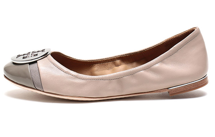 (Women) TORY BURCH Ballet Flats 'Nude Pink Grey' 63176-251