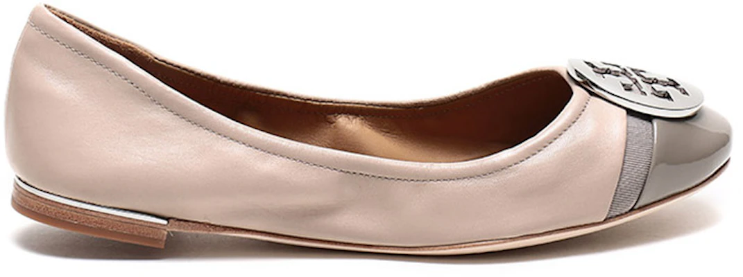 TORY BURCH 湯麗柏琦 皮革 時尚百搭 簡約芭蕾平底鞋 女款 裸粉灰 Order TORY BURCH 湯麗柏琦 皮革 時尚百搭 簡約芭蕾平底鞋 女款 裸粉灰
