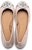 (W) TORY BURCH Kasut Ballet 'Merah Jambu Kelabu Nude' 63176-251