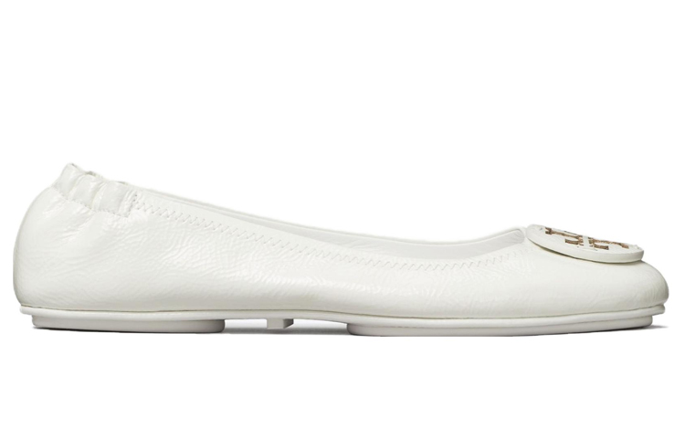 (W) TORY BURCH Ballet Flats 'Patent White' 圖 2