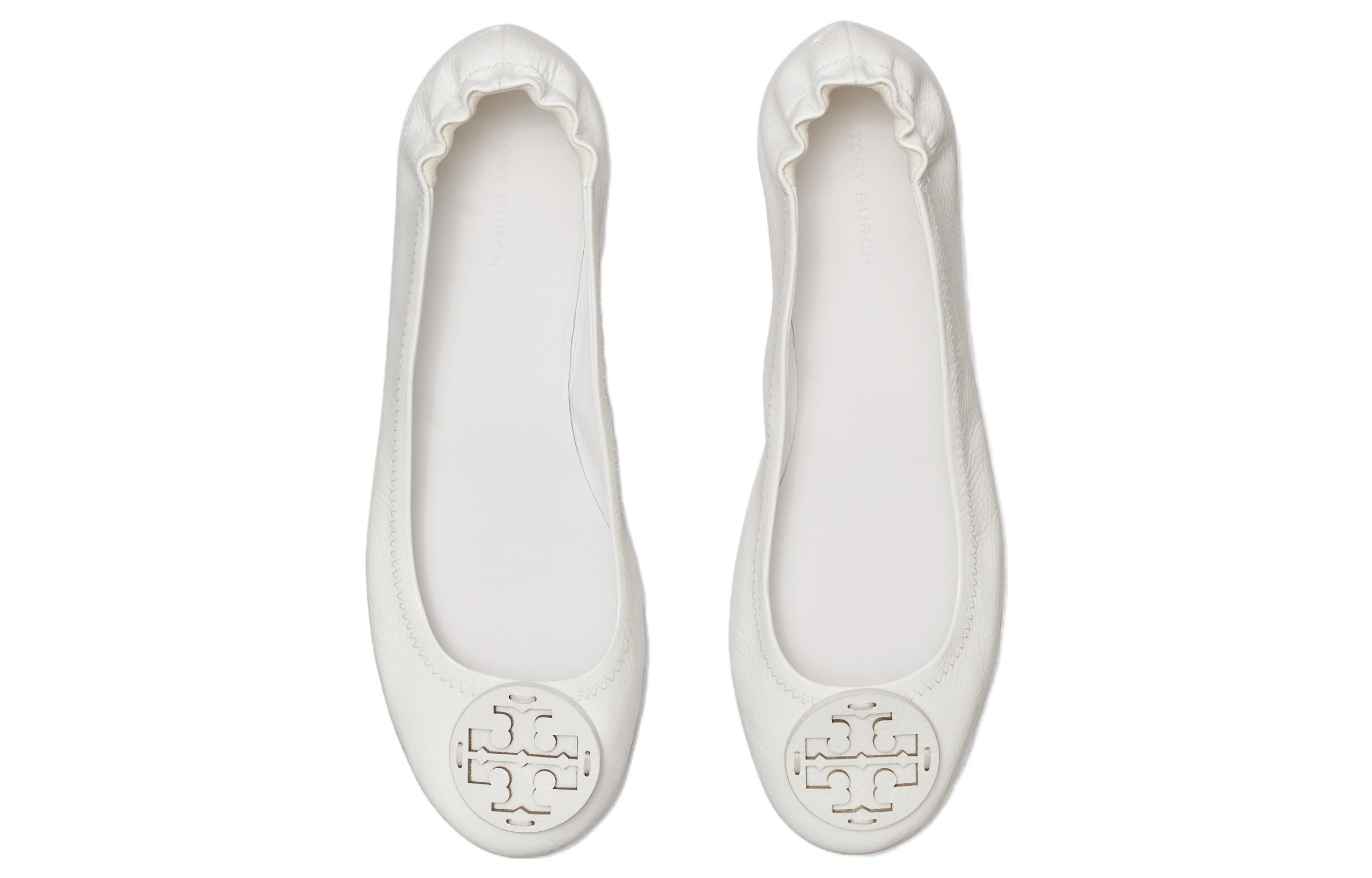 (W) TORY BURCH Ballet Flats 'Patent White' 圖 4