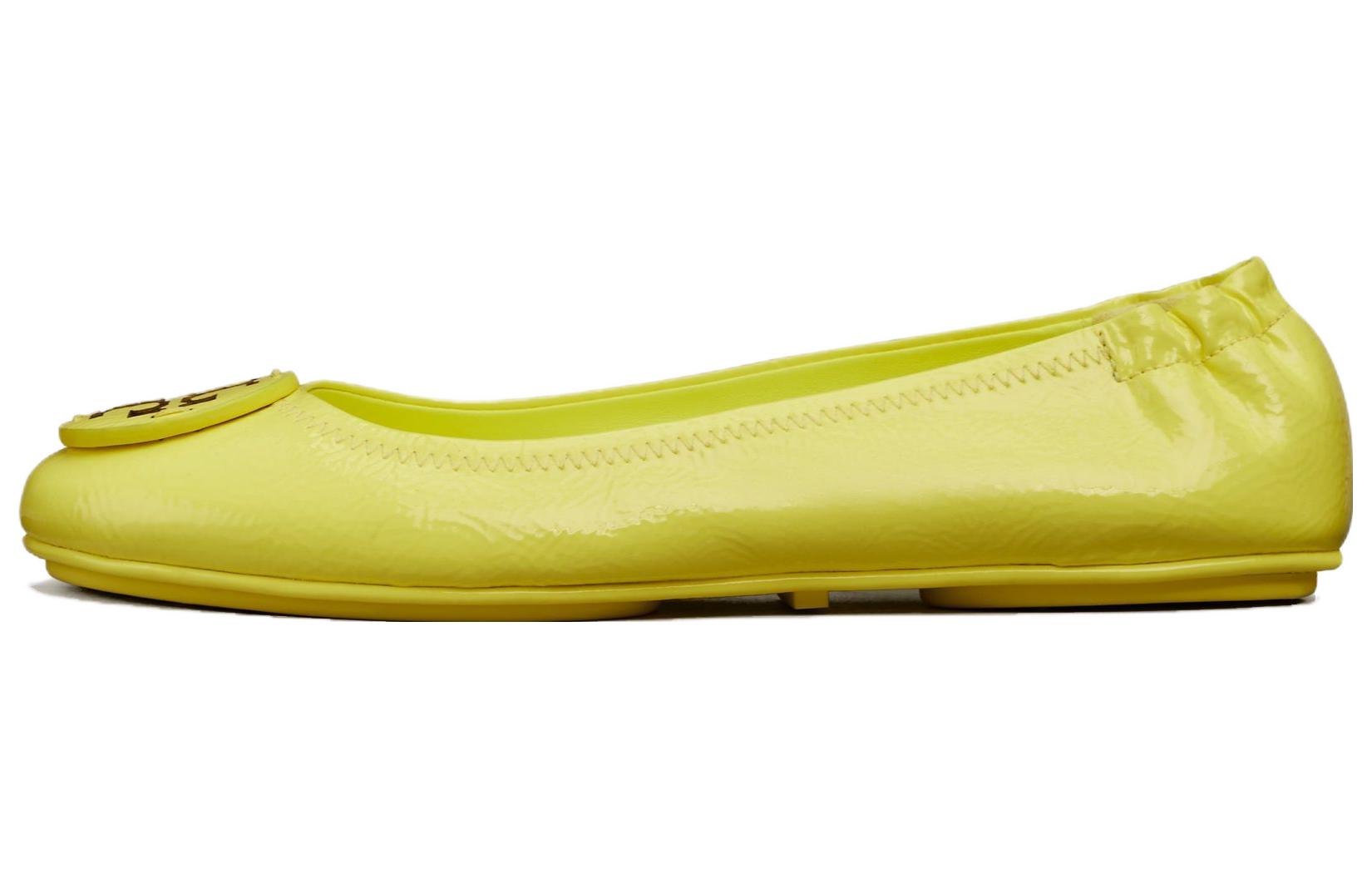 (Women) TORY BURCH Ballet Flats 'Patent Yellow' 75472-700