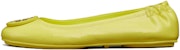(W) TORY BURCH Ballet Flats 'Patent Kuning' 75472-700