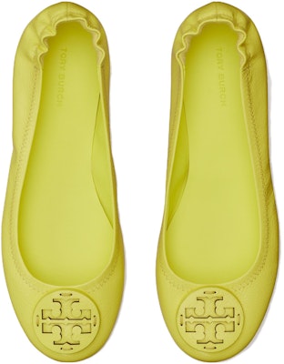 (Women) TORY BURCH Ballet Flats 'Patent Yellow' 75472-700 Shop (Women) TORY BURCH Ballet Flats 'Patent Yellow' 75472-700