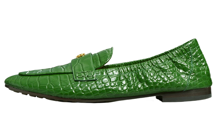 Buy (W) TORY BURCH Kasut Ballet Loafer 'Hijau' 136976-367
