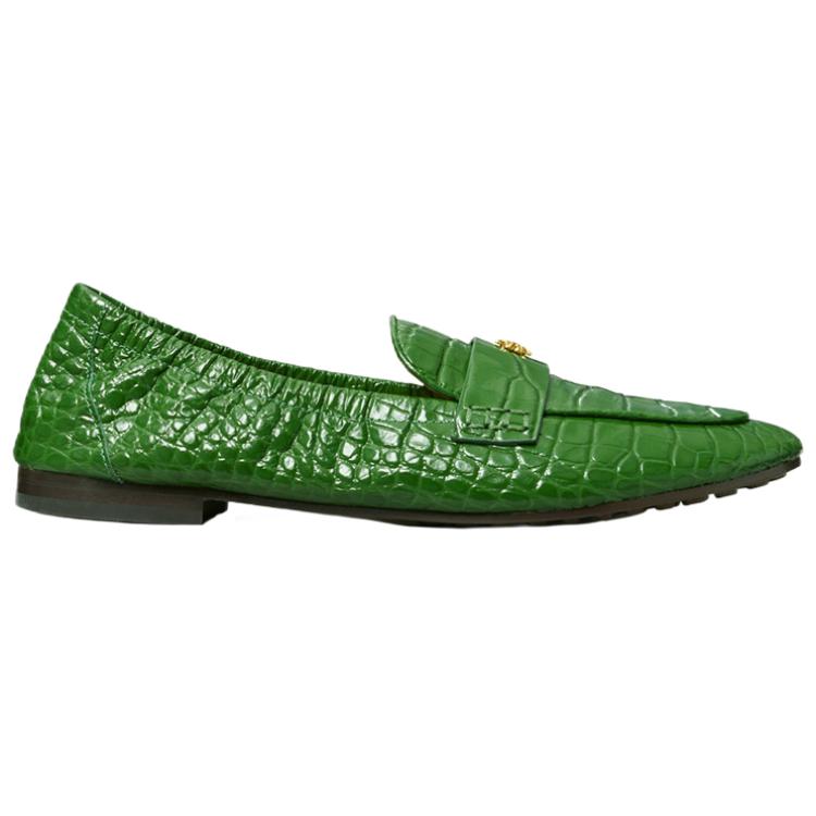 Order (W) TORY BURCH Kasut Ballet Loafer 'Hijau' 136976-367