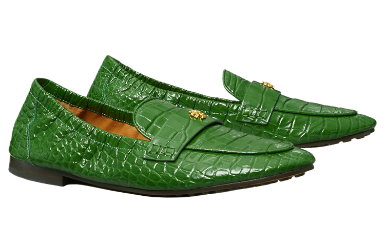 Lookbook (W) TORY BURCH Kasut Ballet Loafer 'Hijau' 136976-367