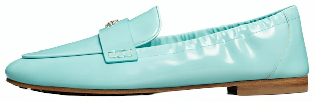 (Women) TORY BURCH Ballet Loafer 'Patent Blue' 140884-401 (Women) TORY BURCH Ballet Loafer 'Patent Blue' 140884-401
