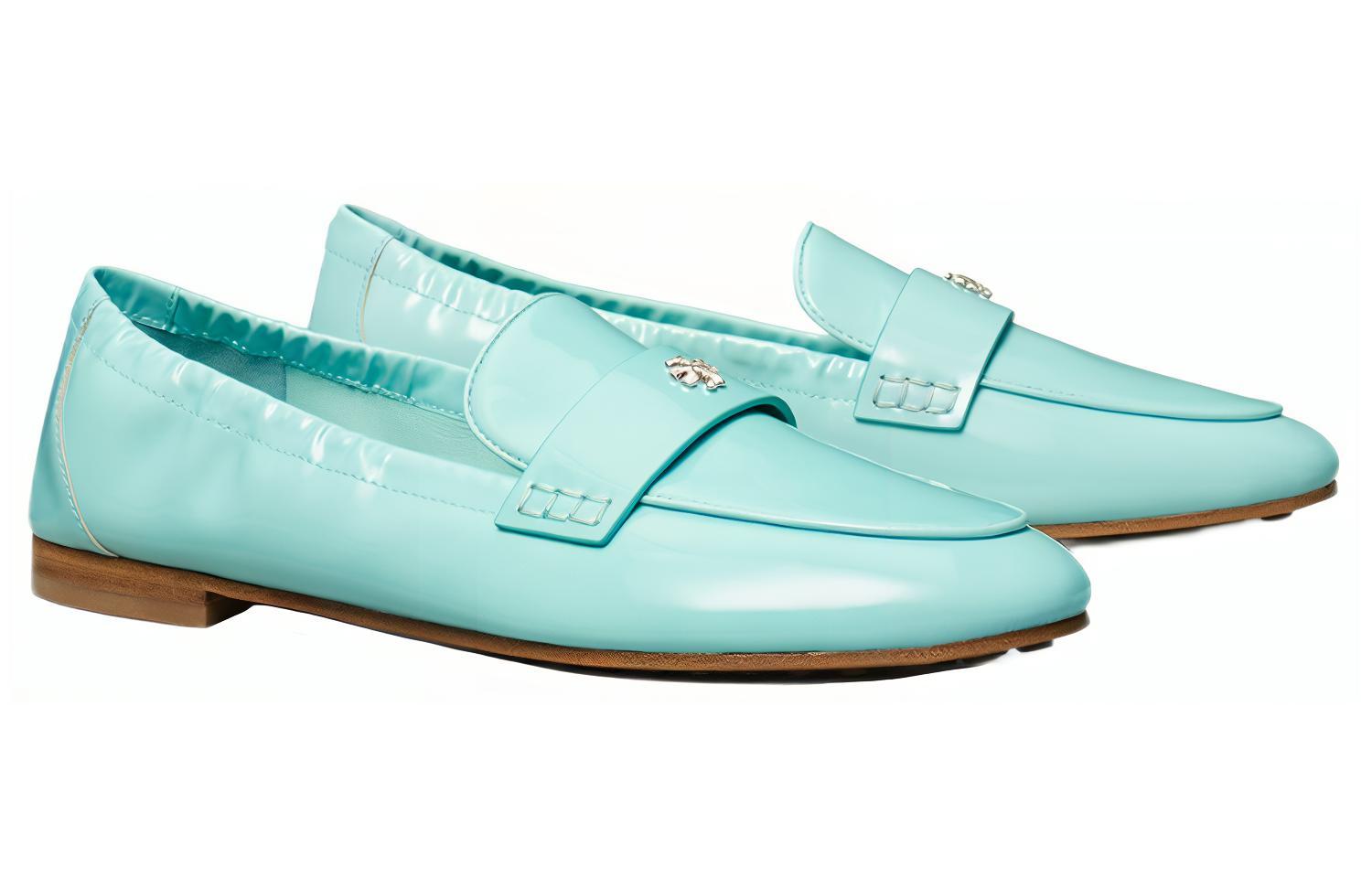 Lookbook (W) TORY BURCH Mocasín de Ballet 'Azul Charol' 140884-401