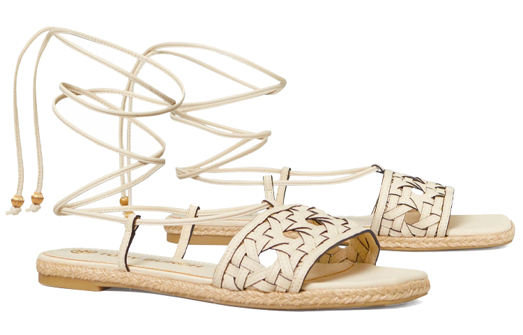 (W) TORY BURCH Basketweave 'Cream White' 圖 3