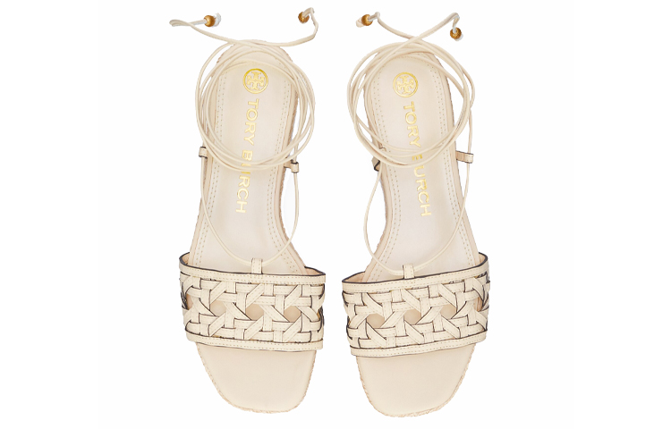 (W) TORY BURCH Basketweave 'Cream White' 圖 4