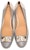 (W) TORY BURCH Tumit Blok 'Elegant Leather Patchwork Taupe' 58269-033