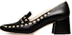 (W) TORY BURCH Kasut Tumit Blok 'Simple Fashion Hitam' 76809-006