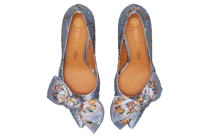 (W) TORY BURCH Bow High Heel 'Purple' 圖 4